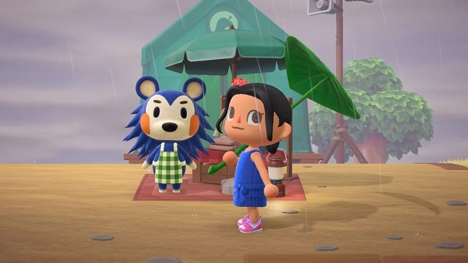 Players create their ideal virtual island in the new game "Animal Crossing: New Horizon", offering a way to interact with online friends. (Photo: Genesis Botello)