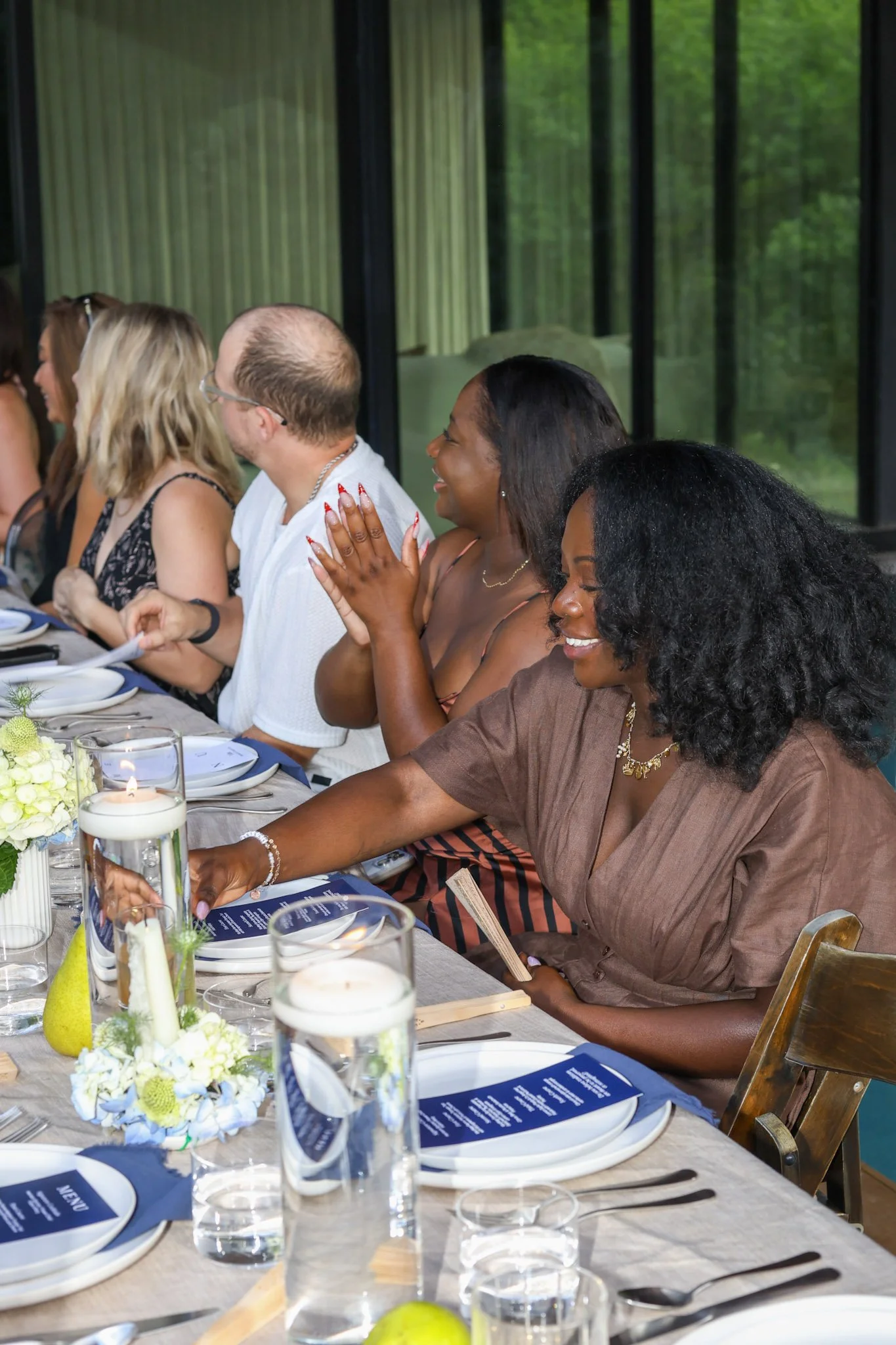 Guests at the Table, Heirloom Dinner for Fable Home, May 2025