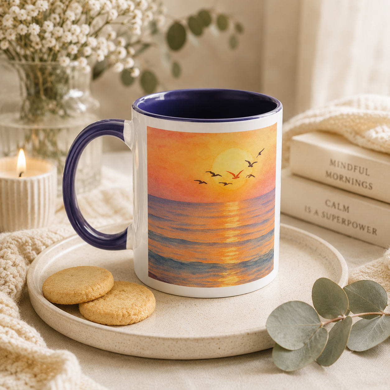 Seaside Sunrise Magic Mug 15oz
