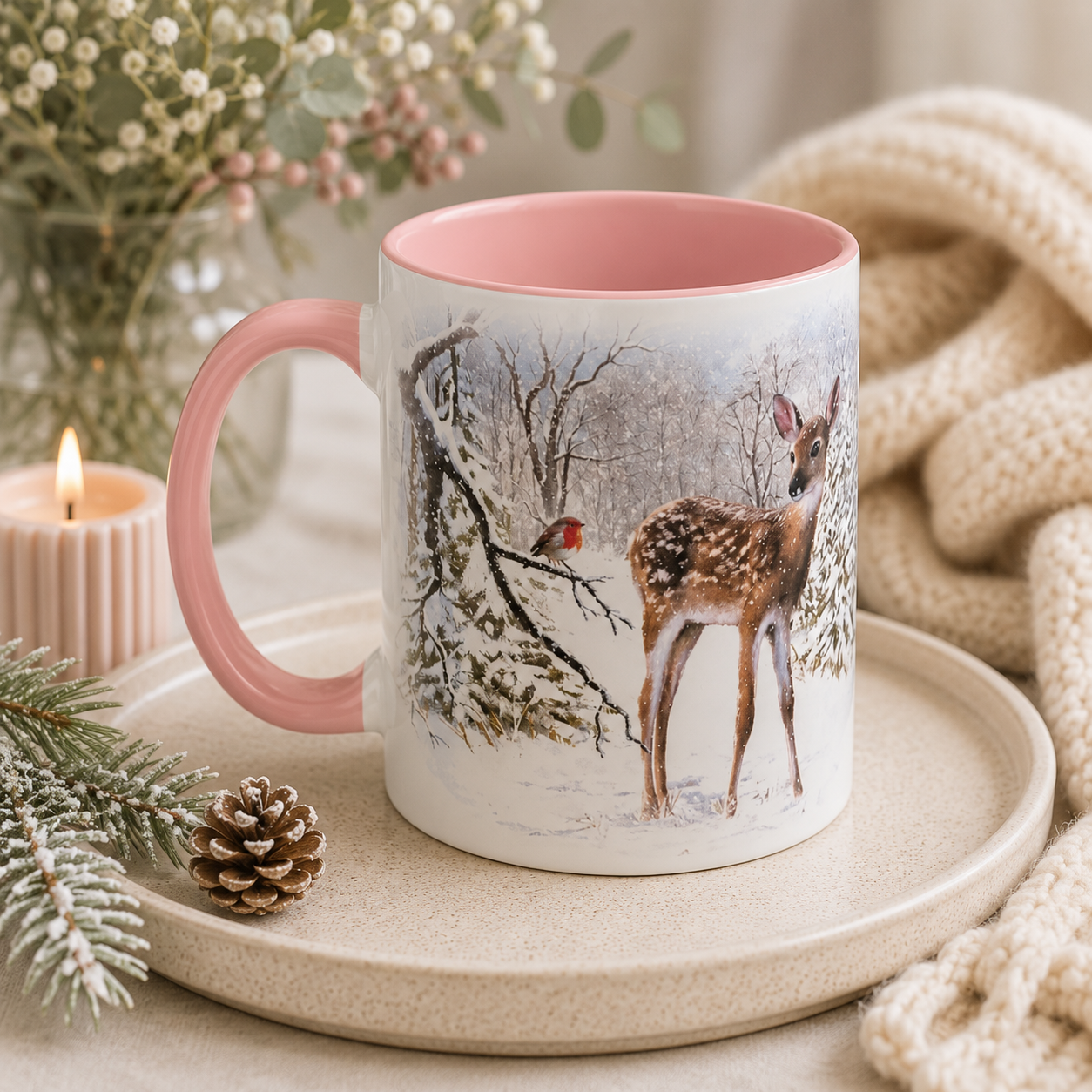 Holidays Reindeer Mug 11oz, 15oz