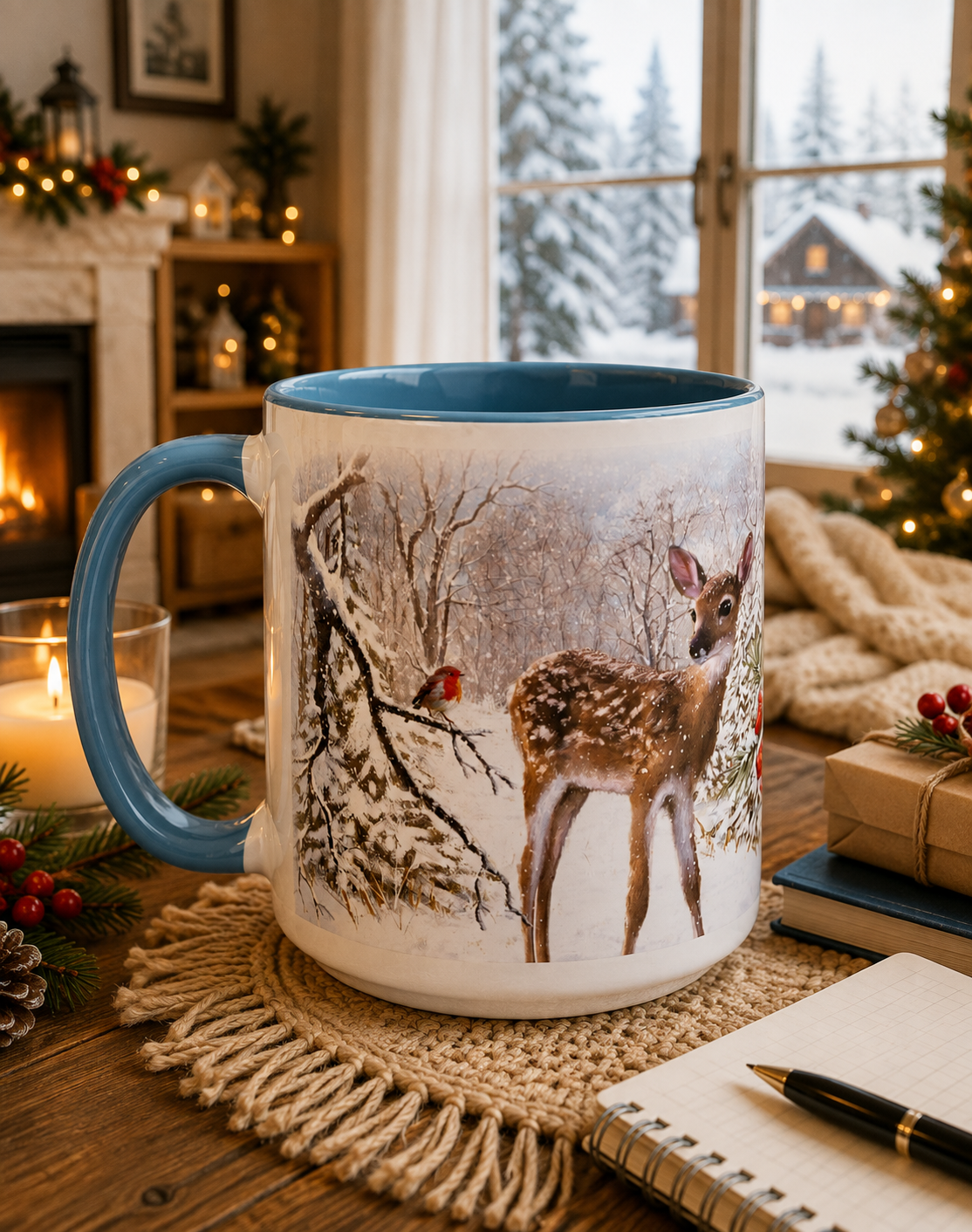 Holidays Reindeer Mug 11oz