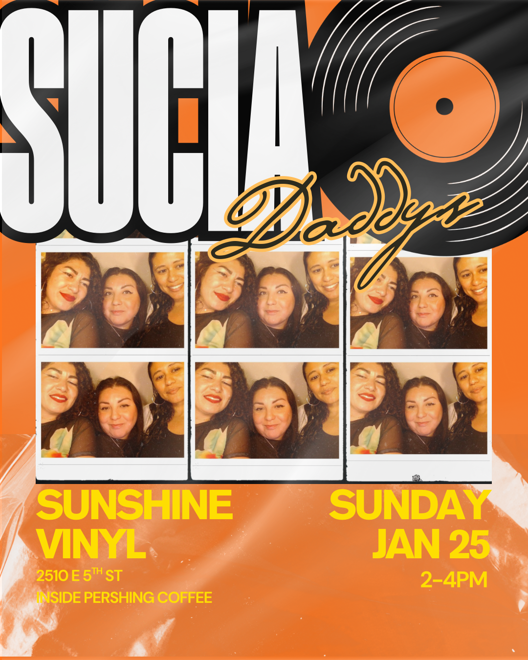 Sucia Sunday at Sunshine Vinyl
