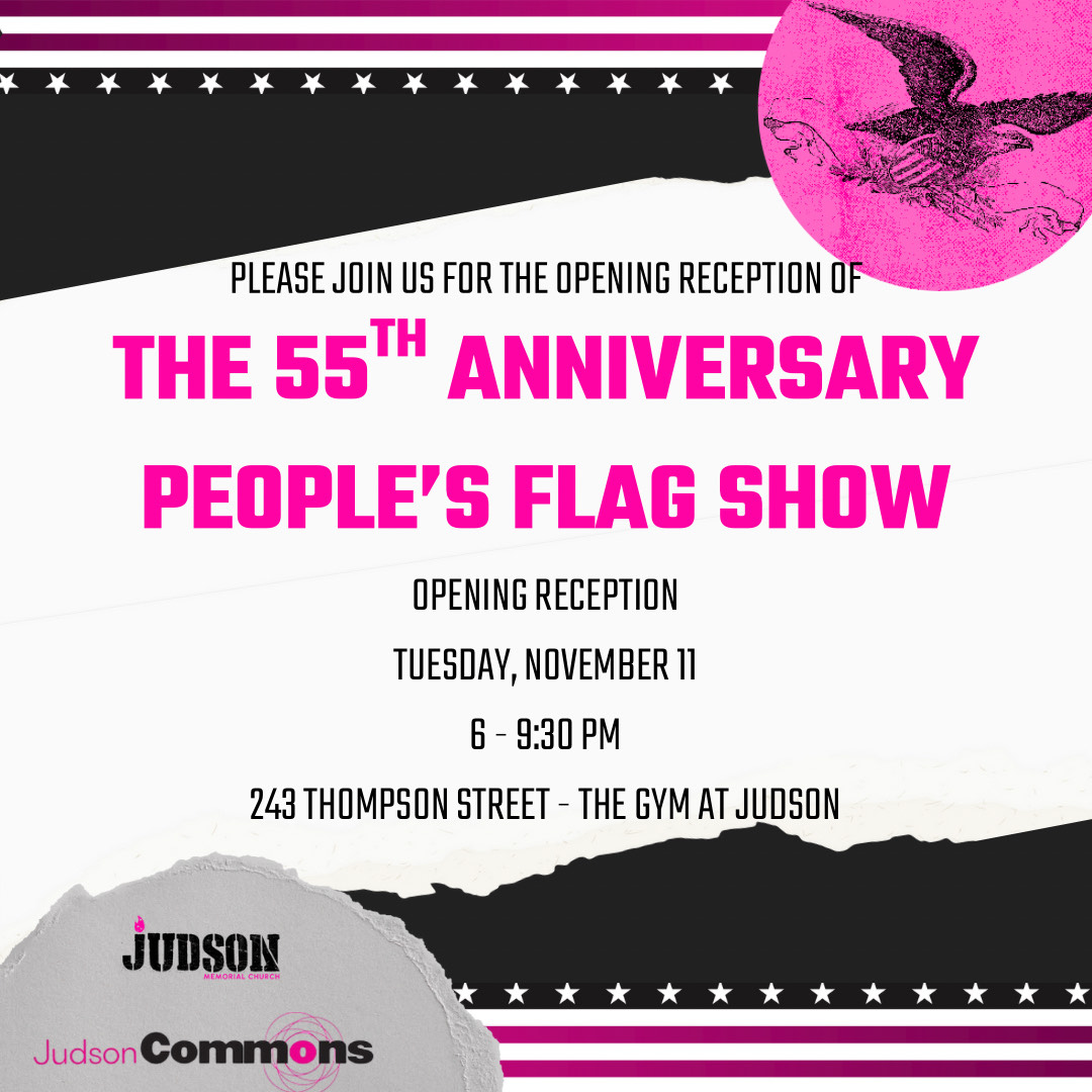 People’s Flag Show invite