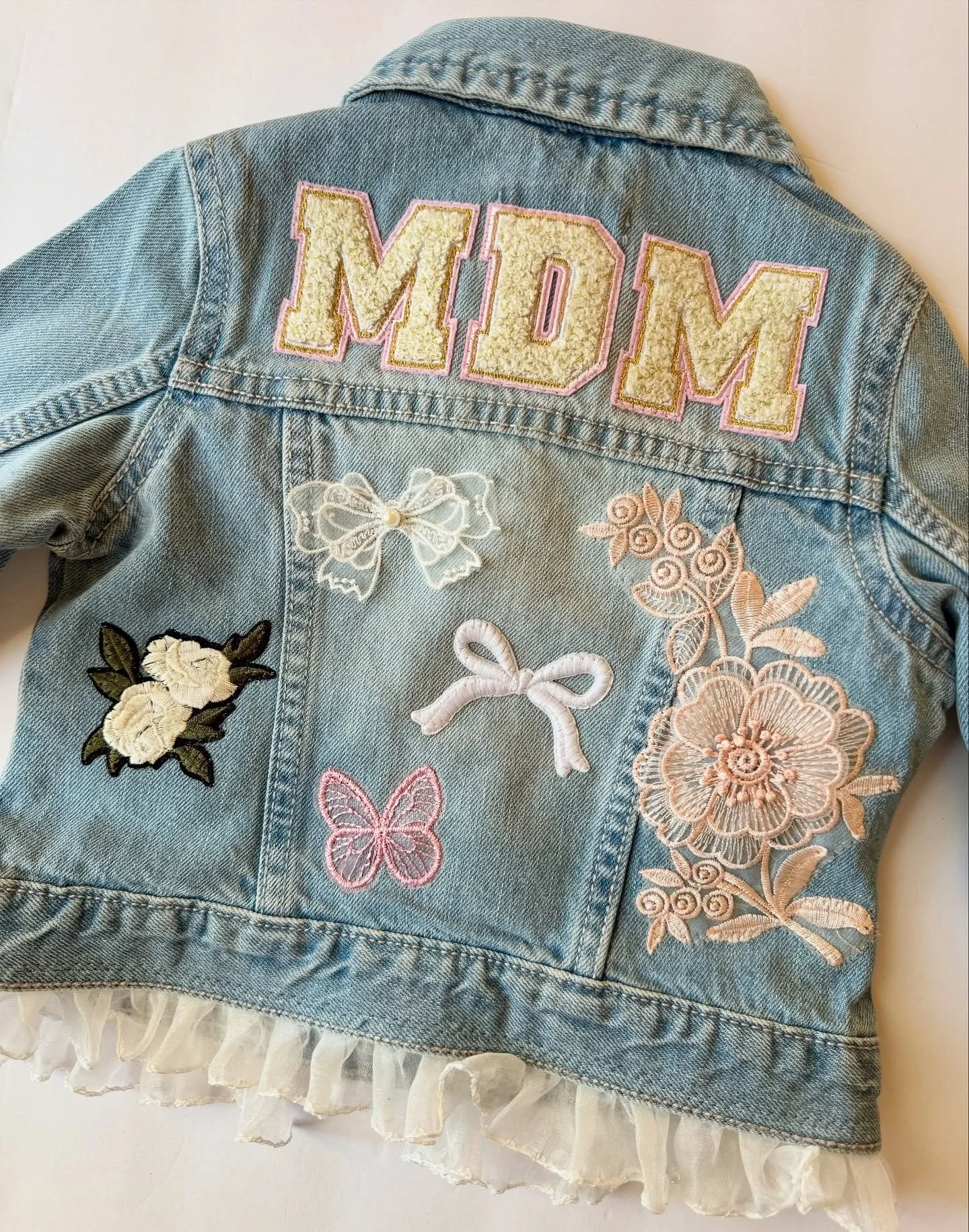 Loveshackfancy-inspired jackets 🌸✨ Soft, feminine, and full of dreamy florals and butterflies &mdash; the perfect mix of delicate and chic 💕🦋 #loveshackfancy #loveshackfancyinspired