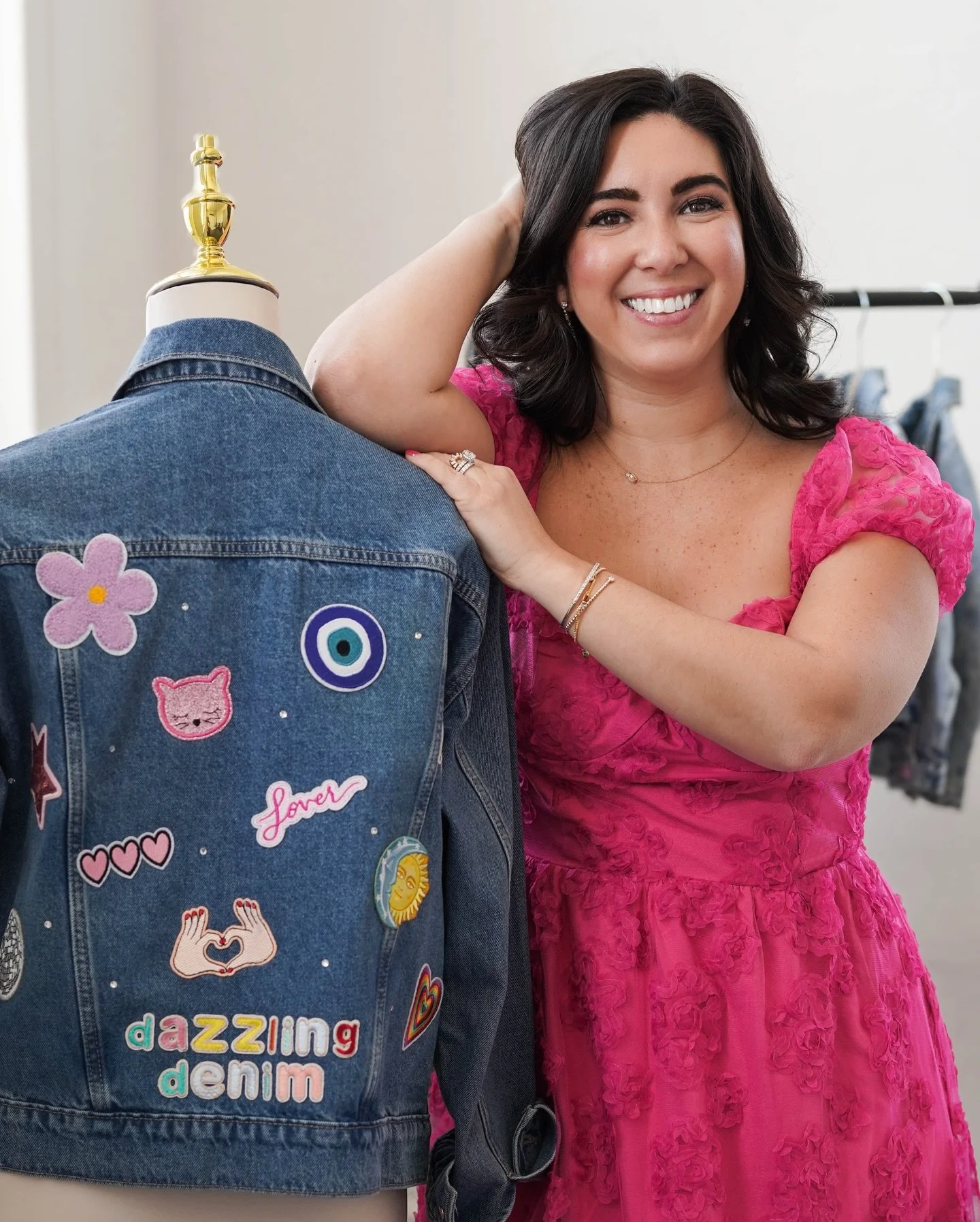 ✨ Dazzling Denim turns FIVE today! ✋🏻💖

Five years of custom creations, big dreams, and the sweetest customers &mdash; and I couldn&rsquo;t be more grateful 🫶🏻

🎉 Birthday giveaway details dropping THIS WEEKEND&hellip; you won&rsquo;t want to mi