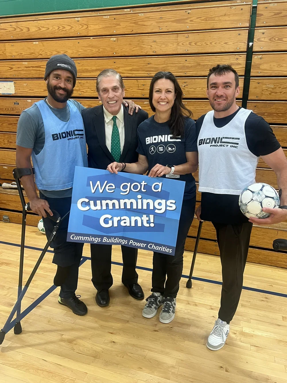 BIONIC RECEIVES A CUMMINGS GRANT