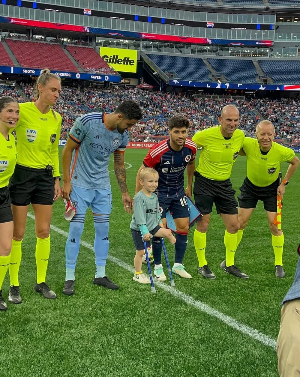 GILLETTE STADIUM GOES BIONIC