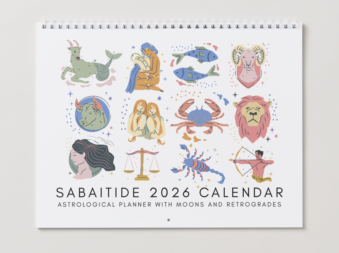2026 Astrological Calendar (Digital)