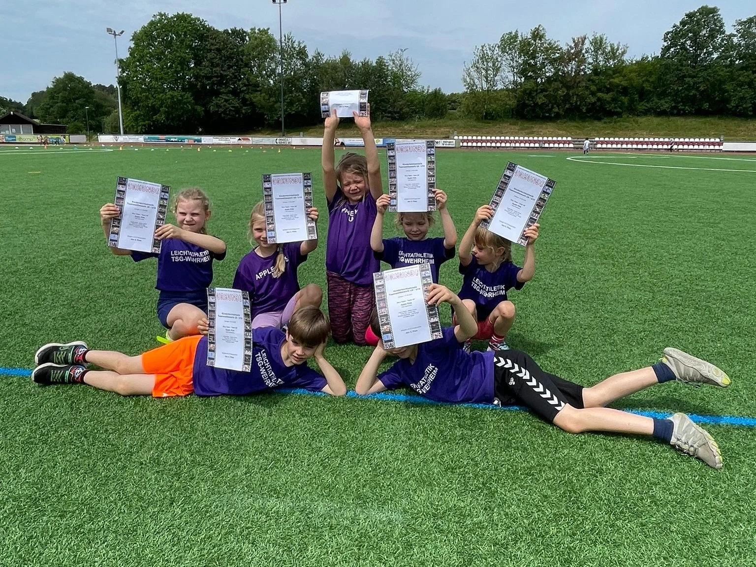 Drei Kila Teams U8/U10 am Start