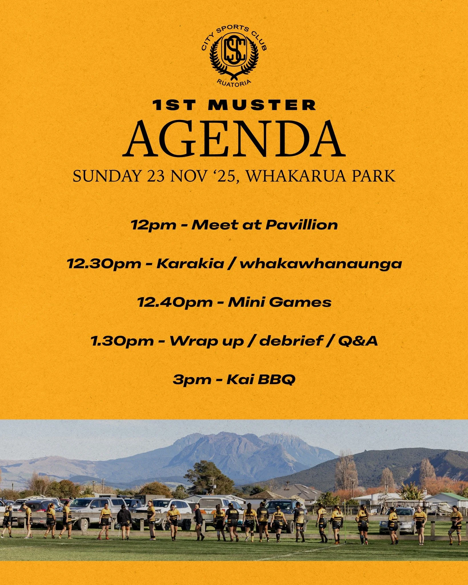 Happening today! See you there 🫡