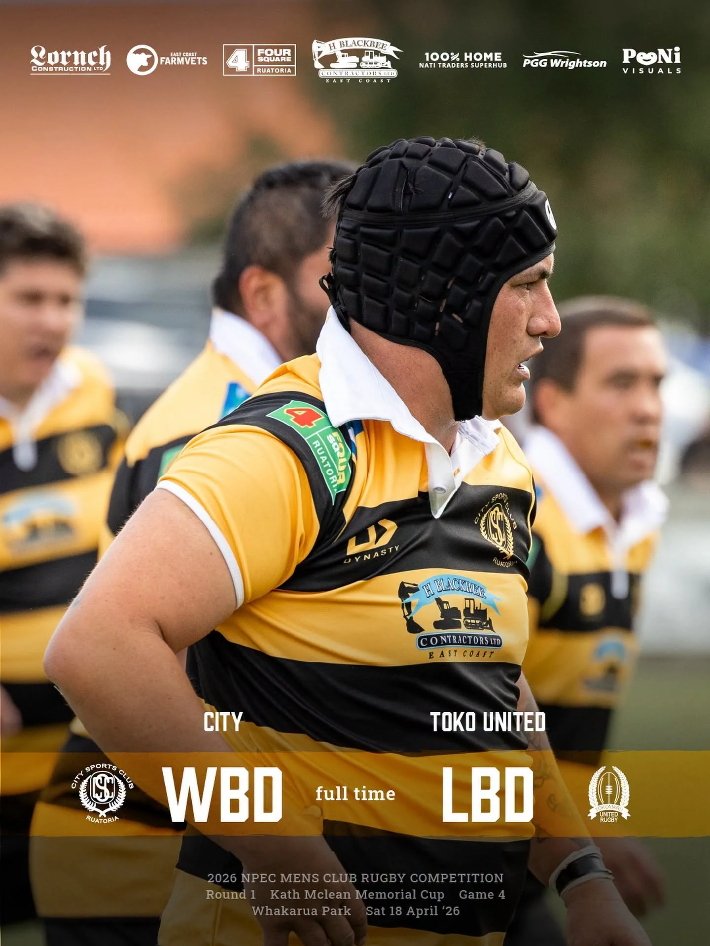 A win by default for our lads today. We want to wish Tokomaru Bay United all the very best for next weekend. Go hard brothers!