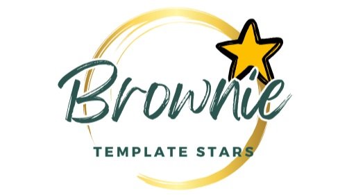 Brownie Template Stars