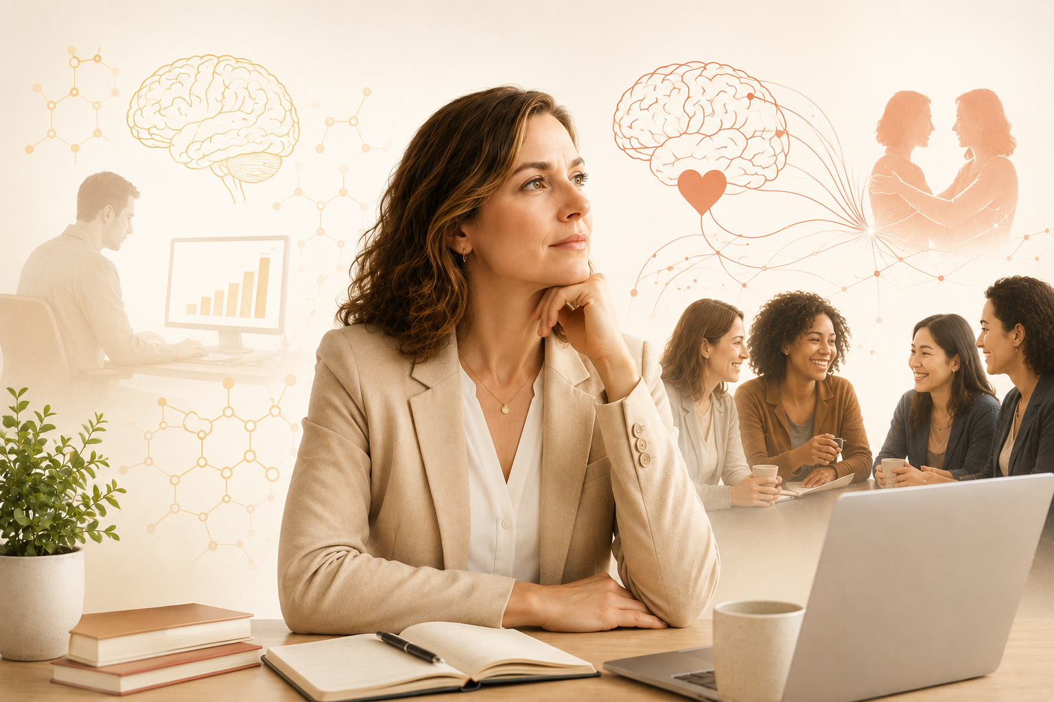 Her Burnout Doesn't Look Like His — Because Her Brain and Nervous System Are Built Differently
