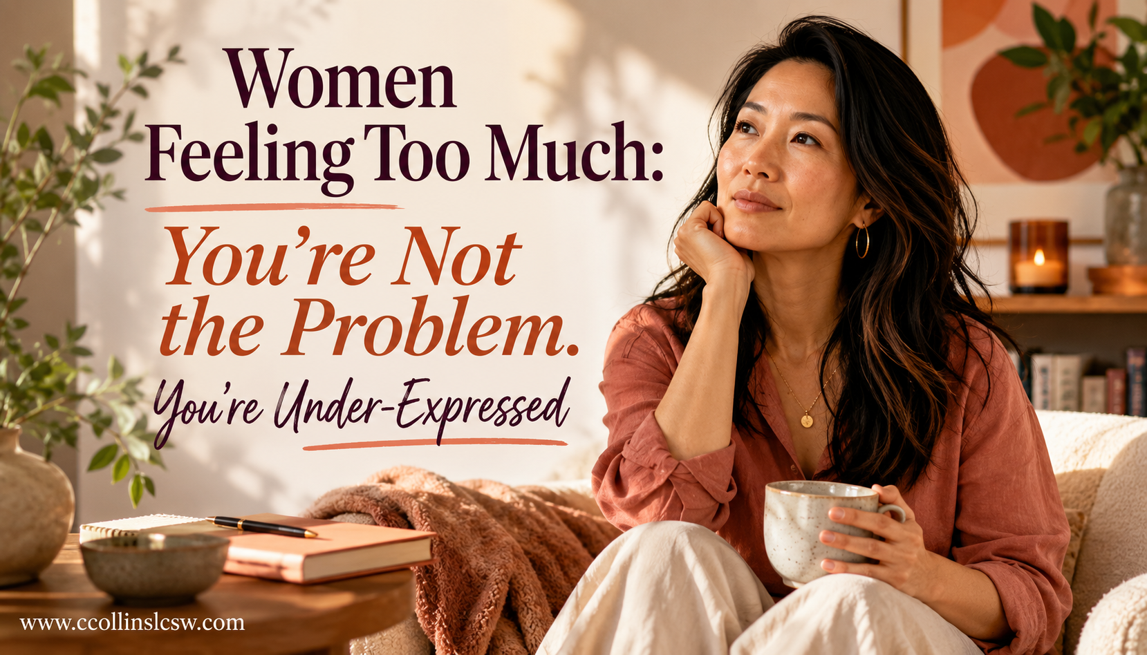 You're Not Too Much. You're Living on a Starvation Diet of Self-Expression.