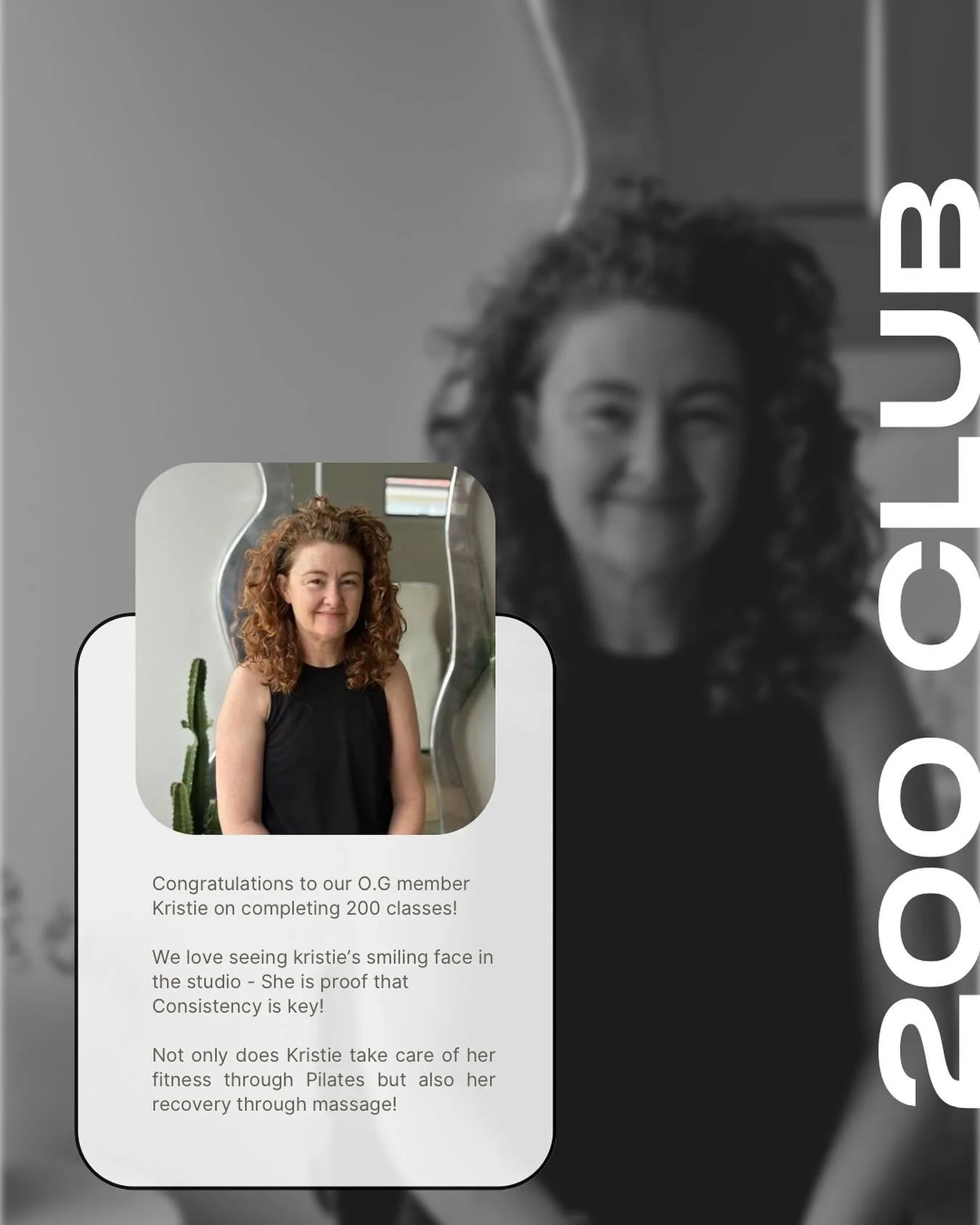 Well done Kristie 🎉 A huge milestone to be celebrated! 

Here at salud we like to make a fuss, rewarding clients for their hard work and commitment to their health doesn&rsquo;t go unnoticed. 

Lucky we have a massage spa attached to the studio and 