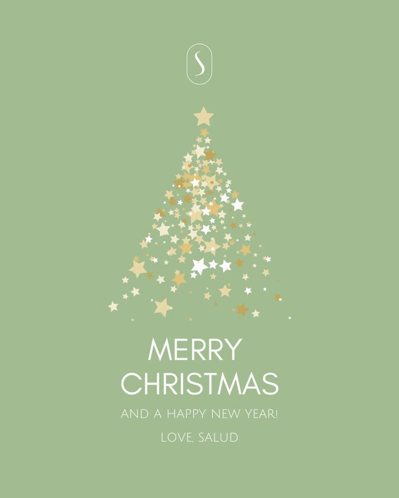 Wishing you all a Merry Christmas &amp; Happy New Year from our Salud family, to yours 🥹🤎