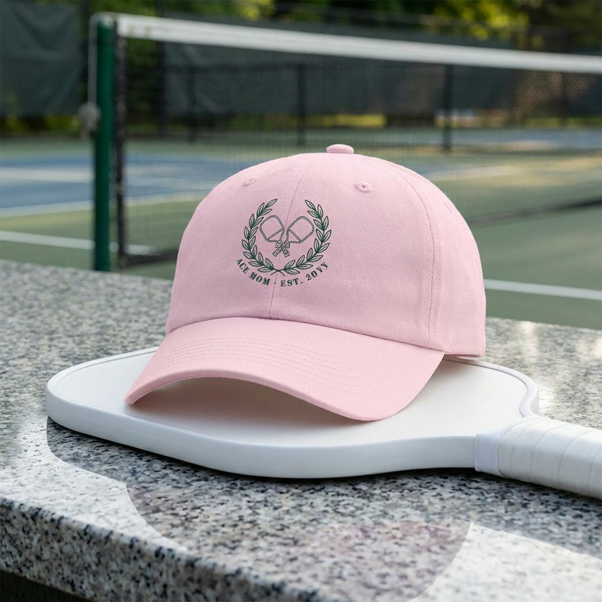 Ace Mom Pickleball Country Club Crest  Performance Cap.jpg