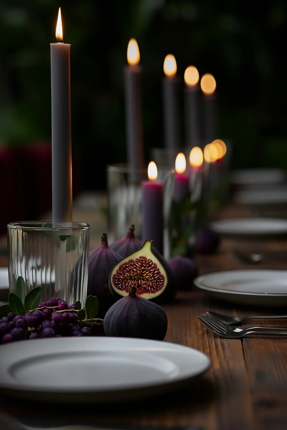Wedding Rehearsal Dinner Longtable Setup