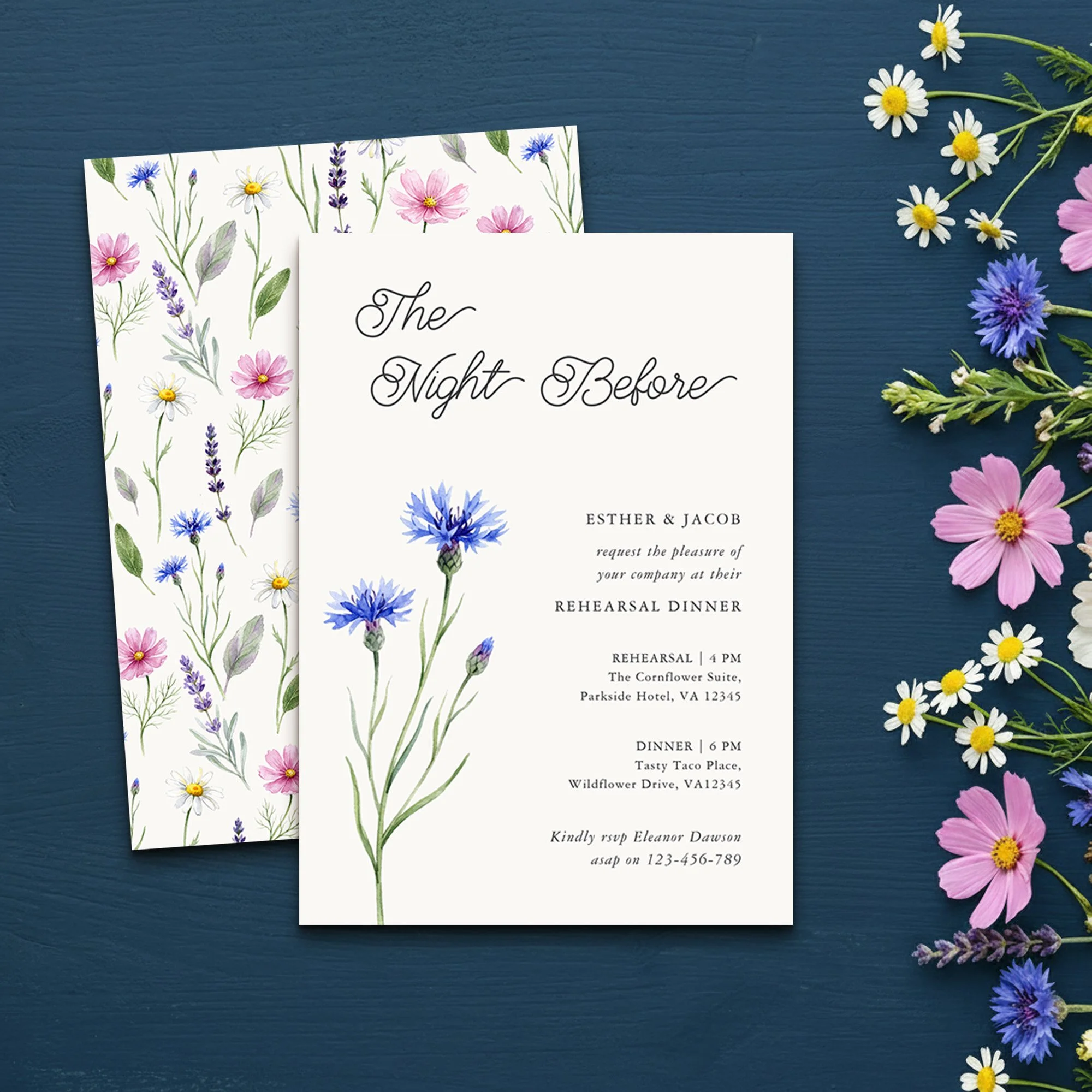 Rehearsal Dinner Invitation