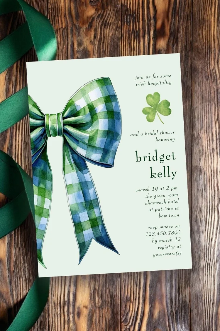 Irish-Themed Bridal Shower Inspiration: A Lucky Celebration for the ...