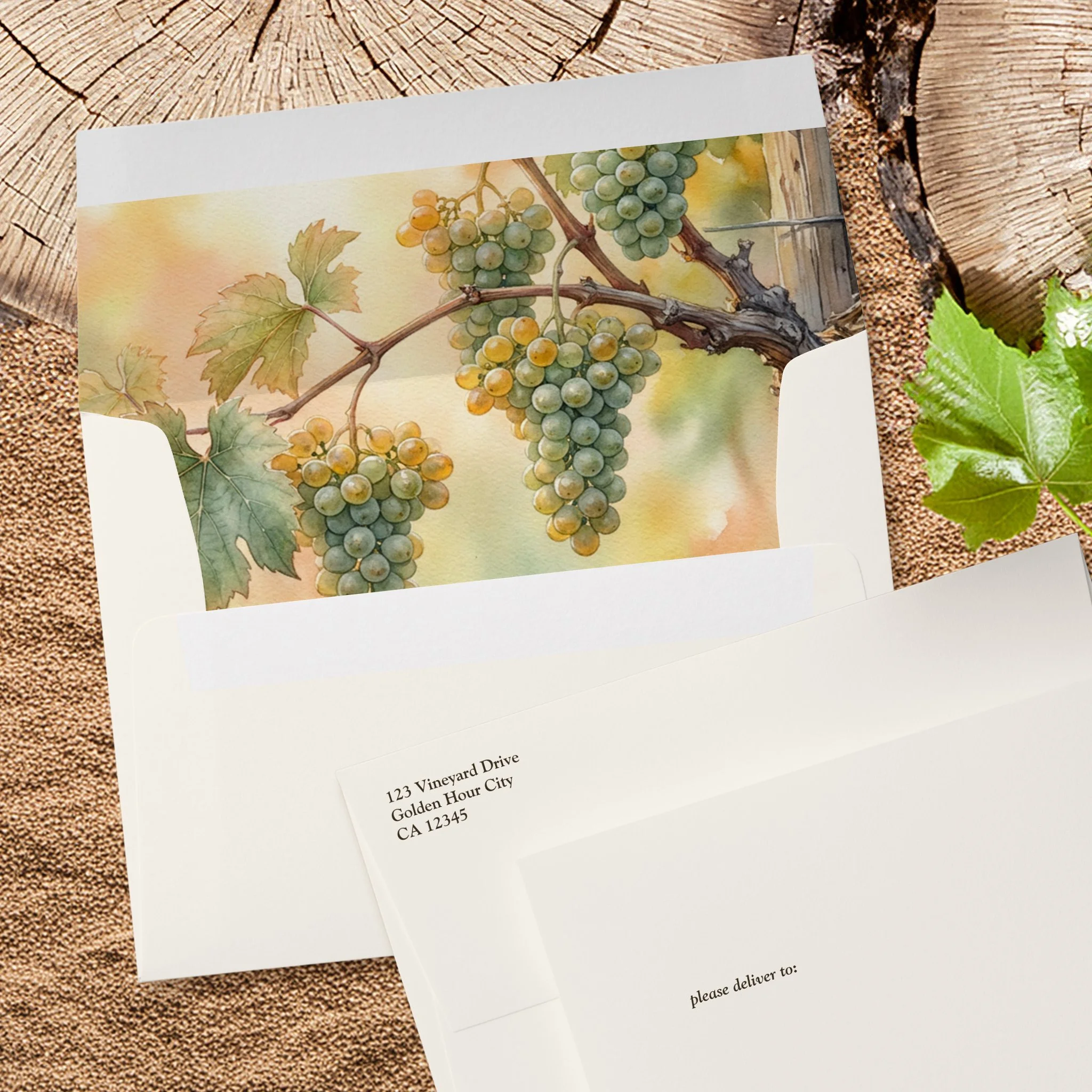 wedding invitation envelope 