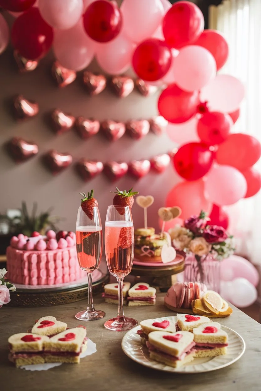 Valentine's-Themed Bridal Shower Invitations and Ideas for a Love ...