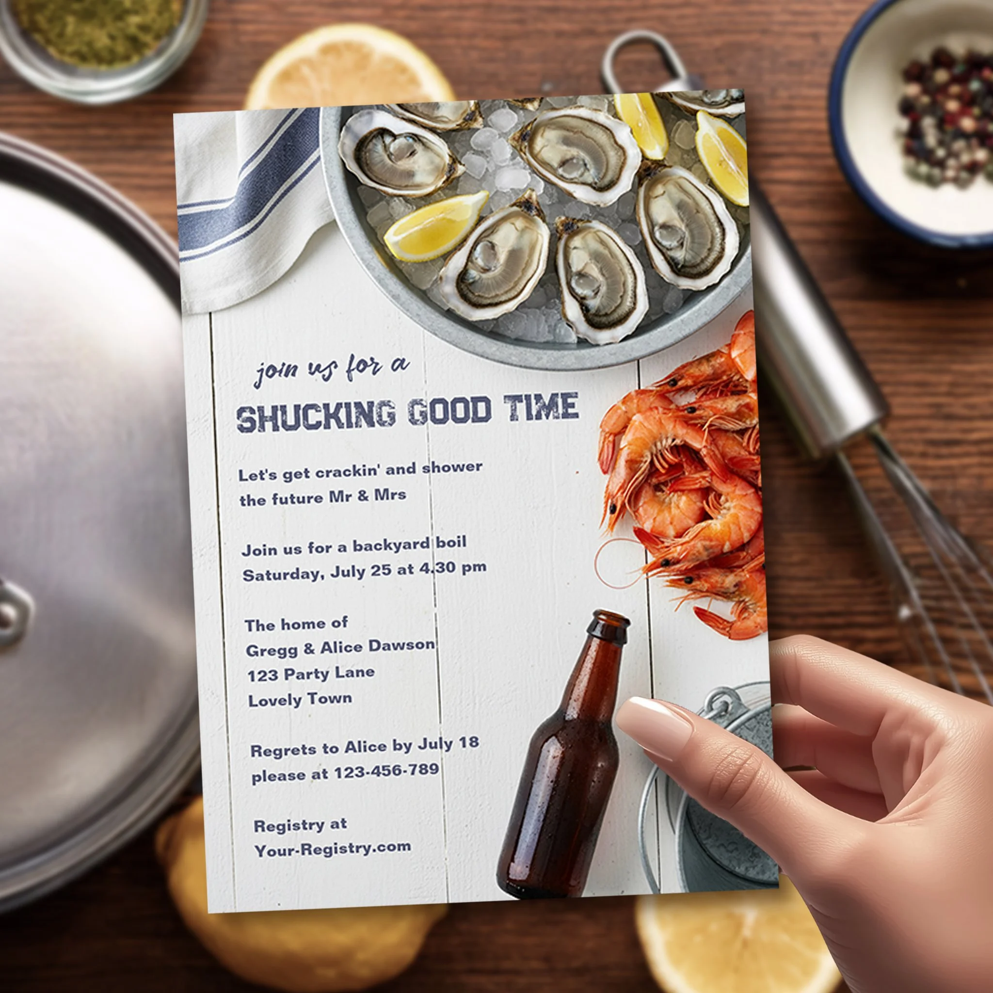 Shucking Good Time Seafood Boil Wedding Shower Invitation.jpg