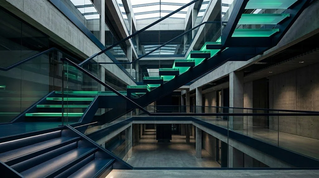 maturity stages depicted as stairs