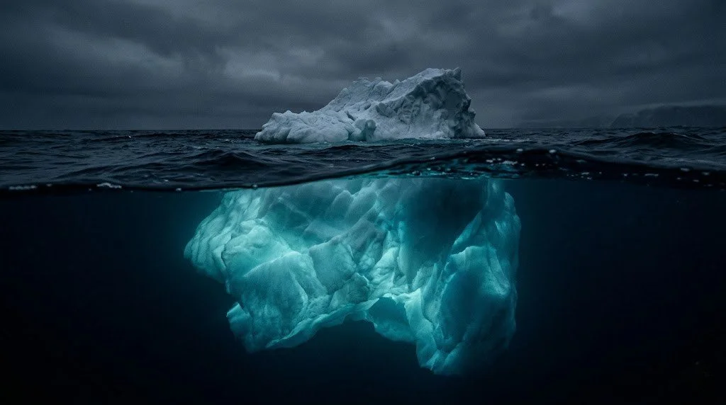 Iceberg churn rate hides more