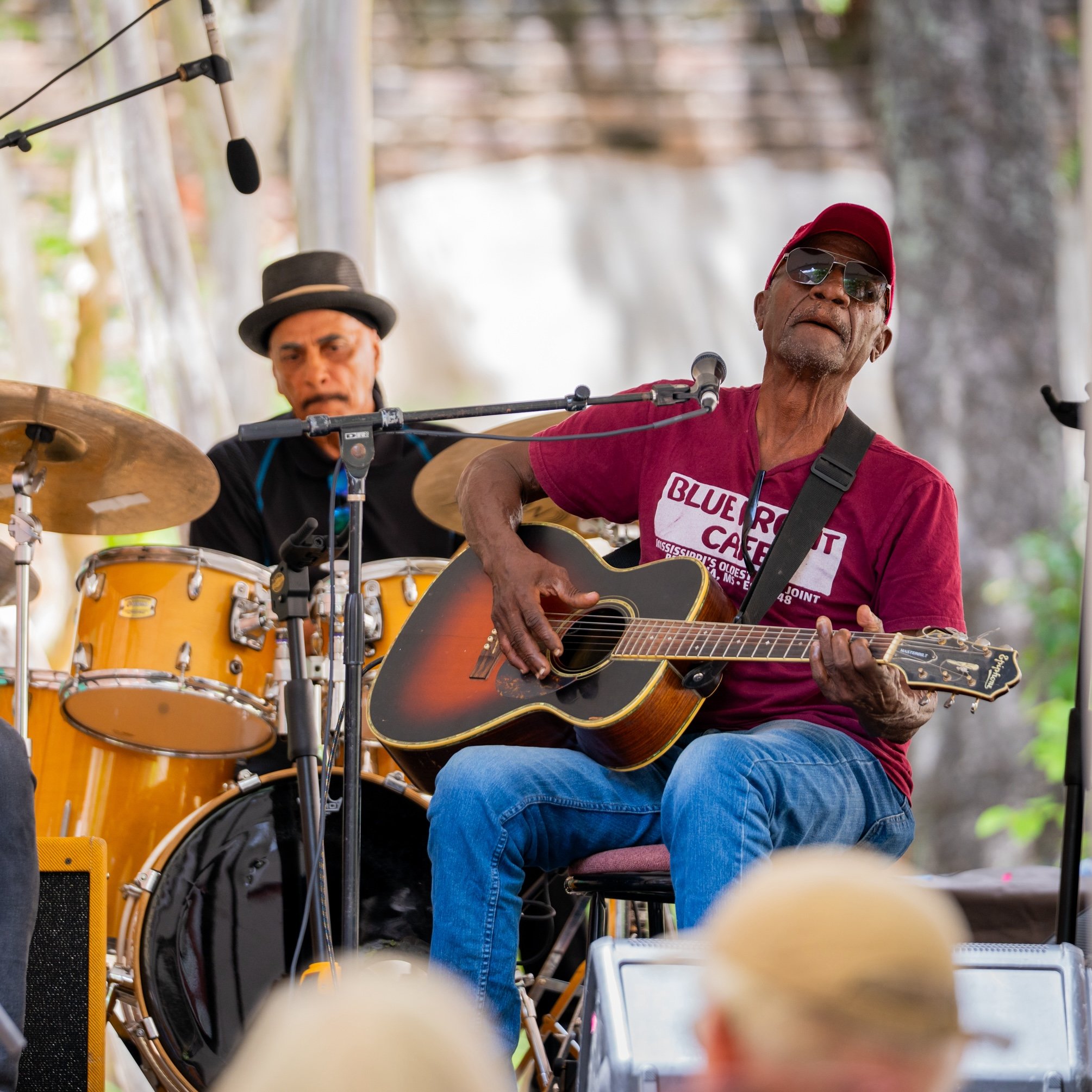 Jimmy "Duck" Holmes at the American Folklife Center's 50th Anniversary Concert