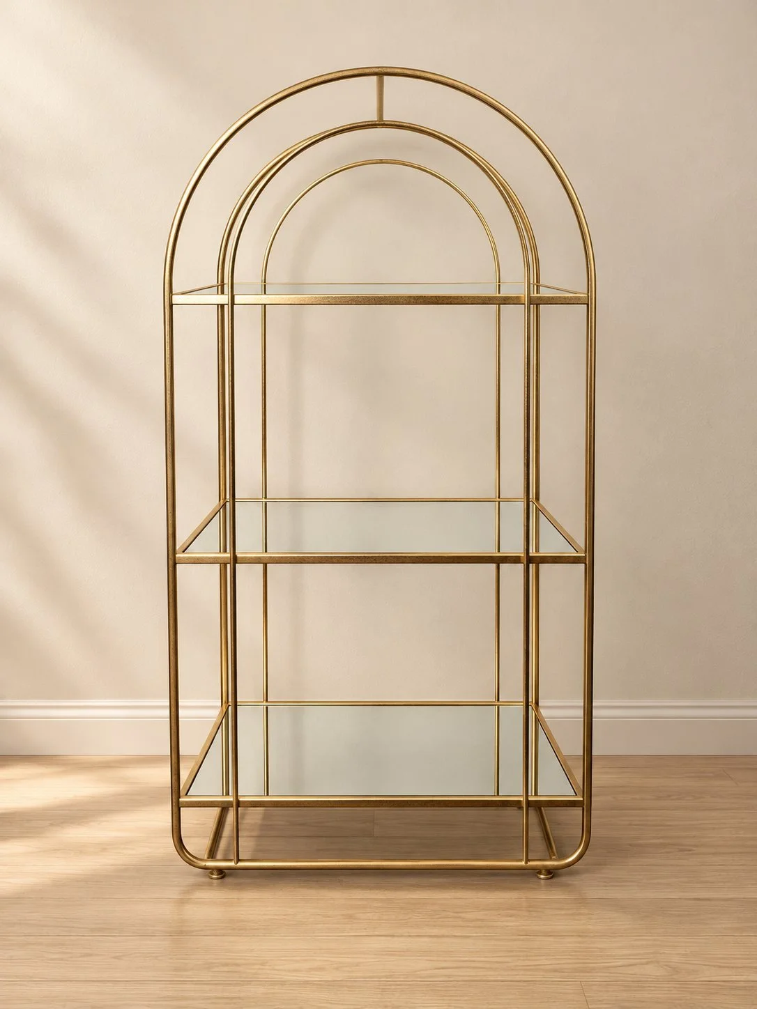Gold Arch Shelf