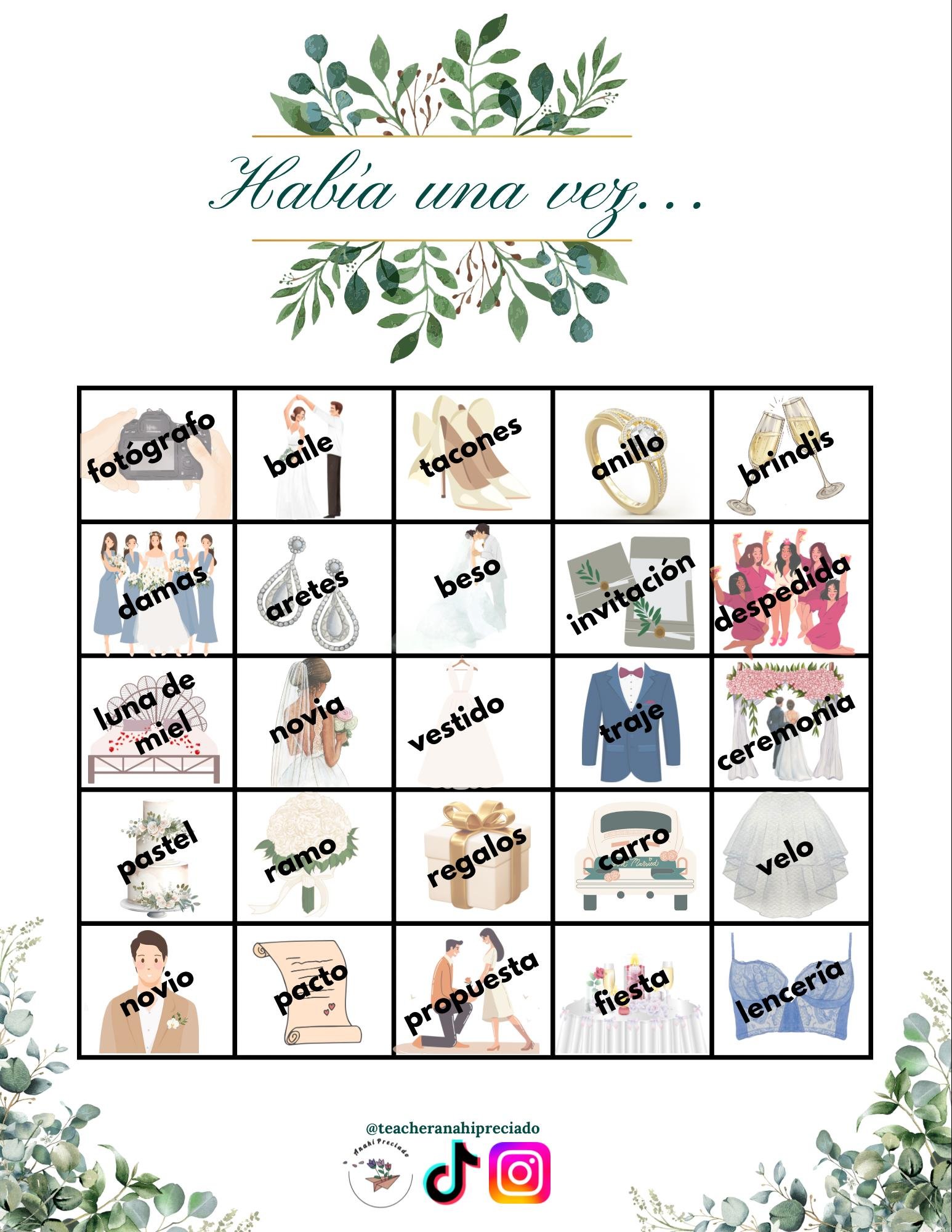 BINGO DESPEDIDA