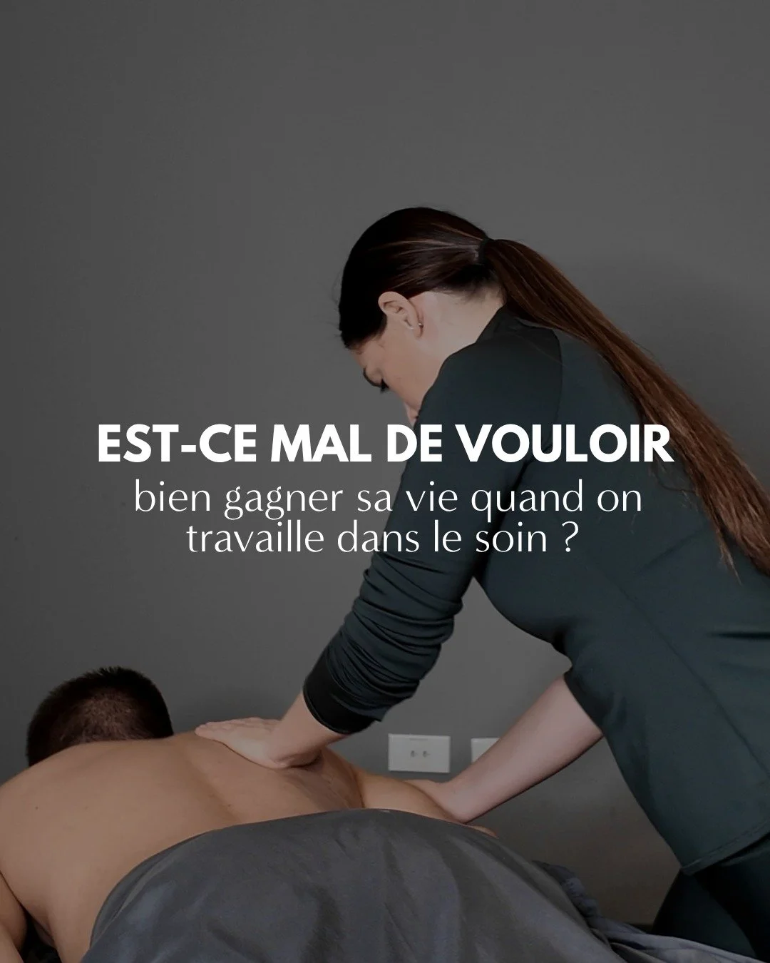 Est-ce mal de vouloir bien gagner sa vie quand on travaille dans le soin ?

Cette question revient tout le temps.
Et souvent avec un fond de culpabilit&eacute;.

&rarr; Comme si l&rsquo;argent et l&rsquo;altruisme ne pouvaient pas cohabiter.
&rarr; C