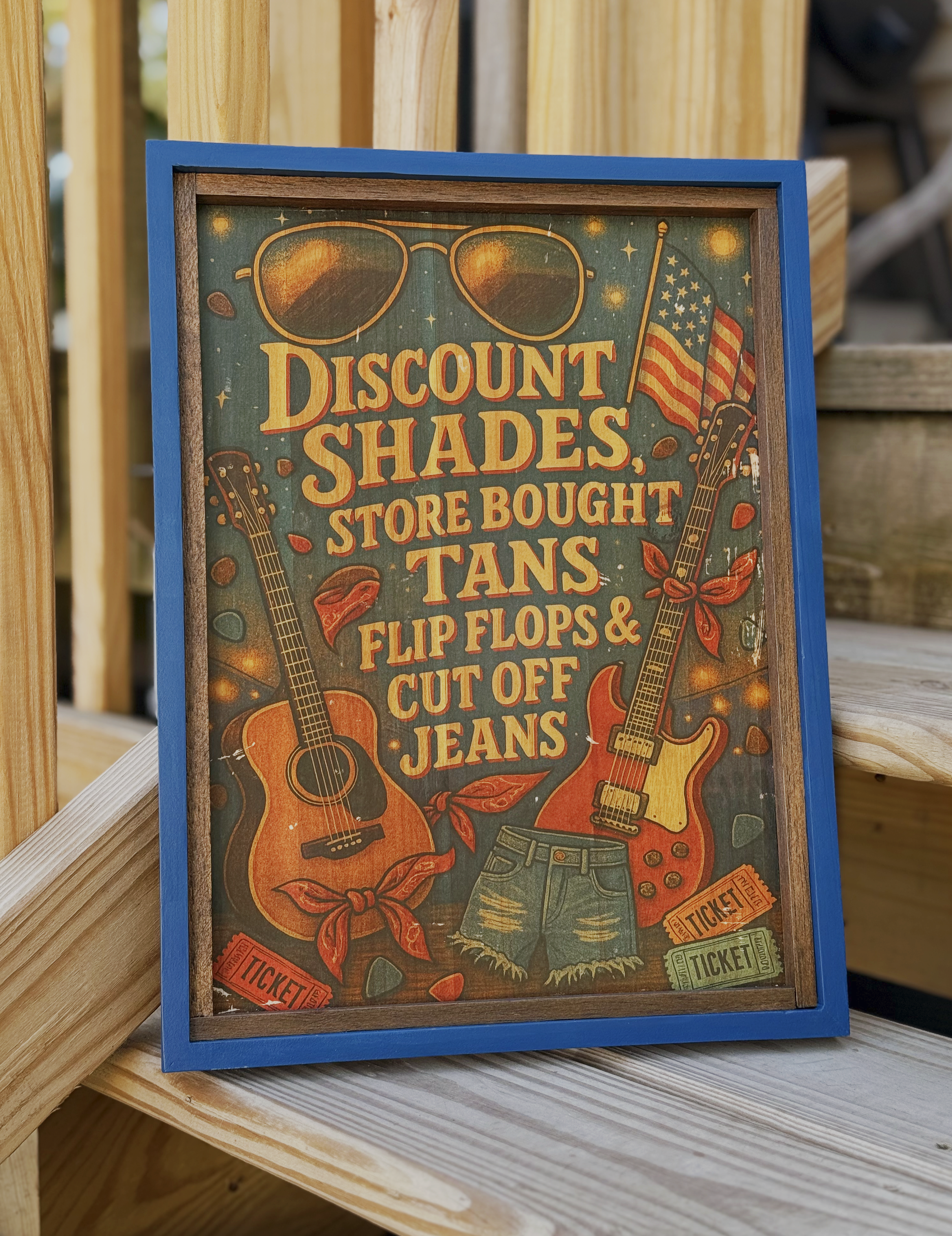 Discount Shades Wooden Wall Sign **PRE-ORDER**