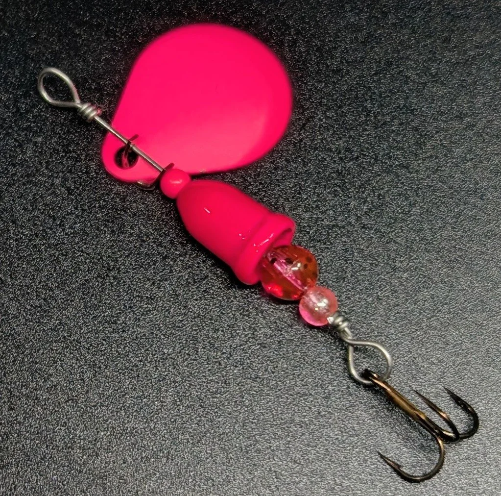 #2 Hot Pink Bullet Spinner