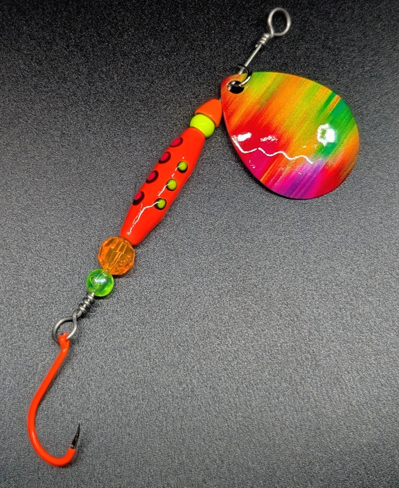 #5 Aurora Borealis GlowBug Spinner