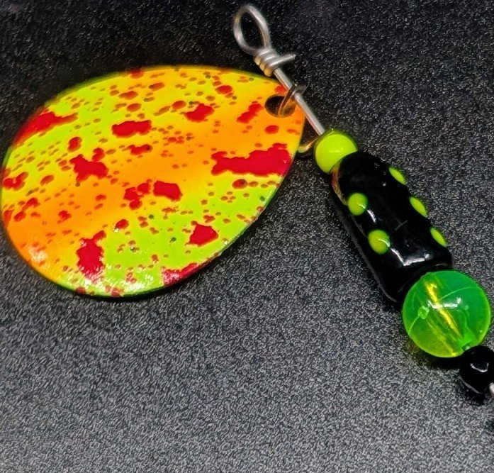 No 4 Chartreuse and Ornage Splatter.jpg