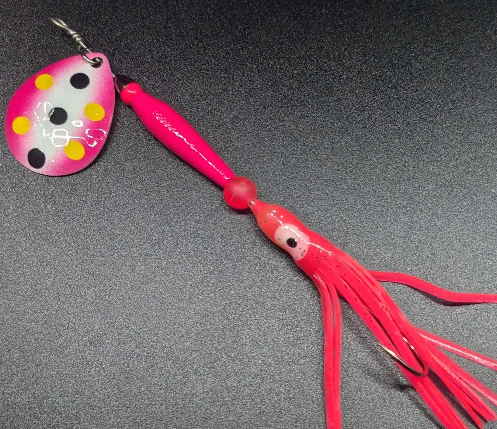 #5 Hot Pink Torpedo Spinner