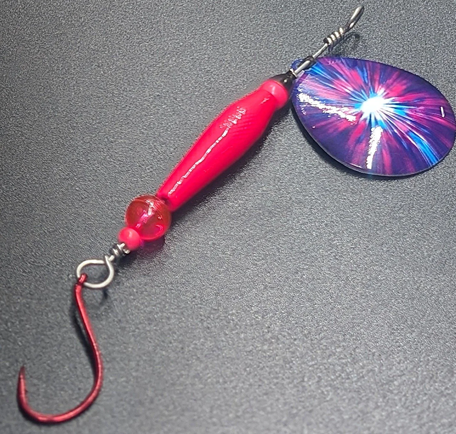 #5 Hot Pink Torpedo Spinner