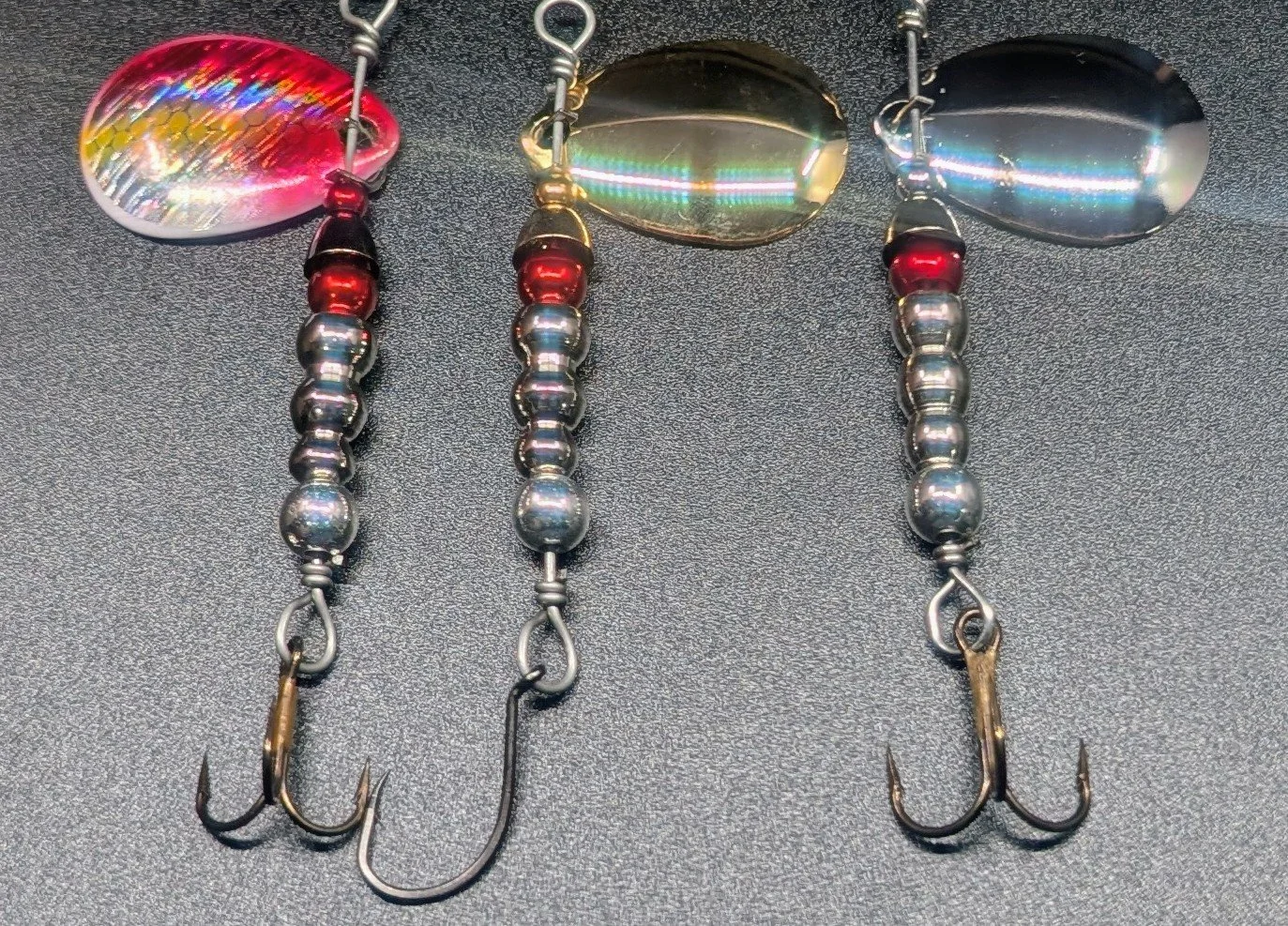#3 Silver Dart Bead Ripper Spinner