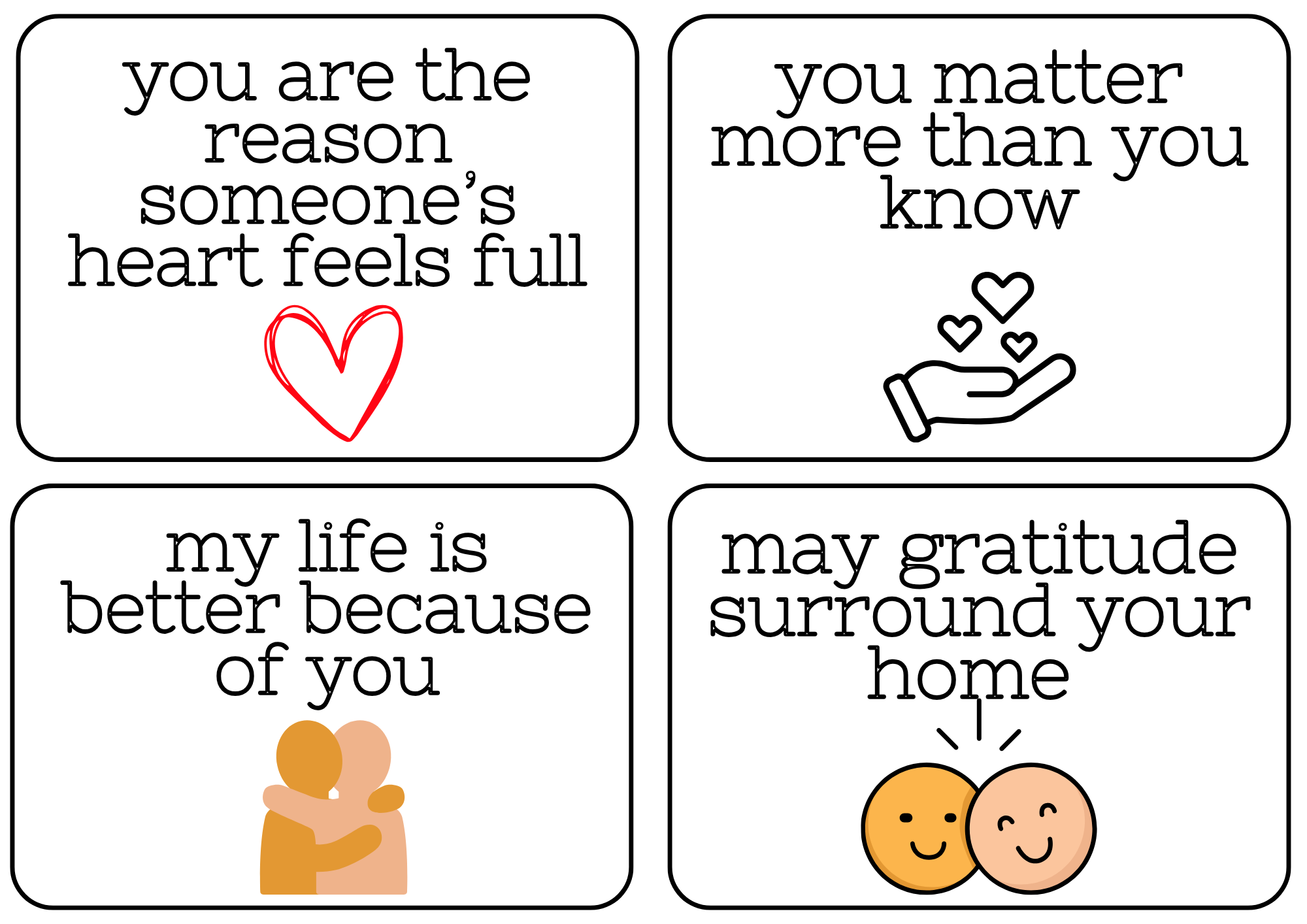 Kindness Cards