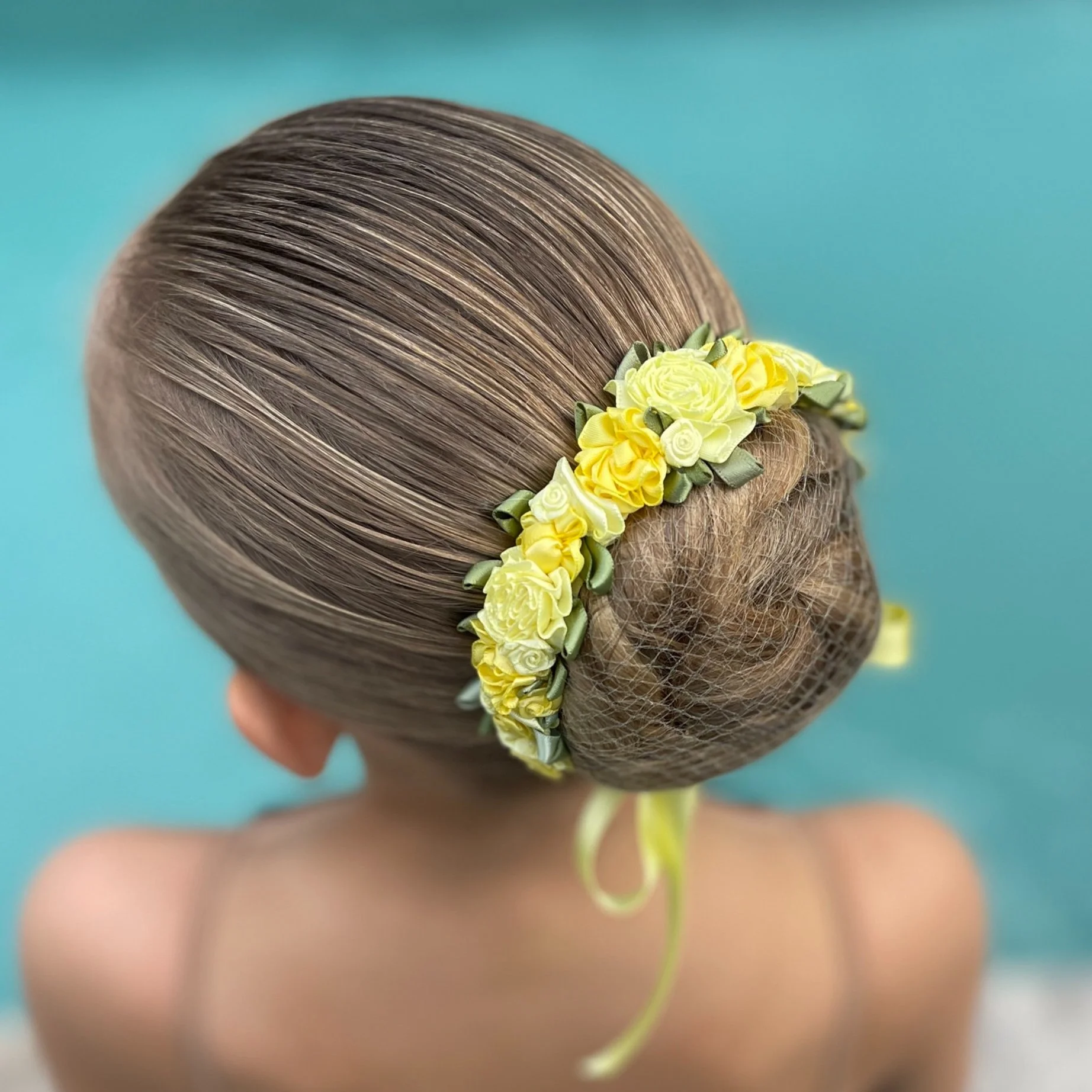 Buttercup Blooms Bun Wrap