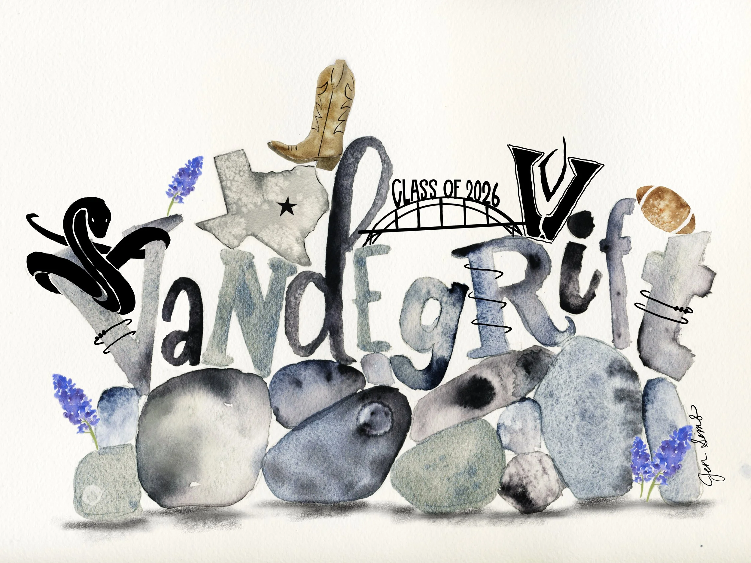 Personalized K-12 School Art