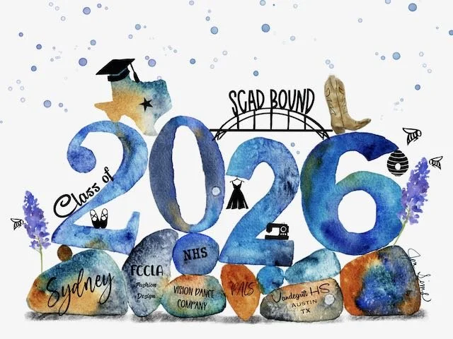 Personalized Graduation Art
