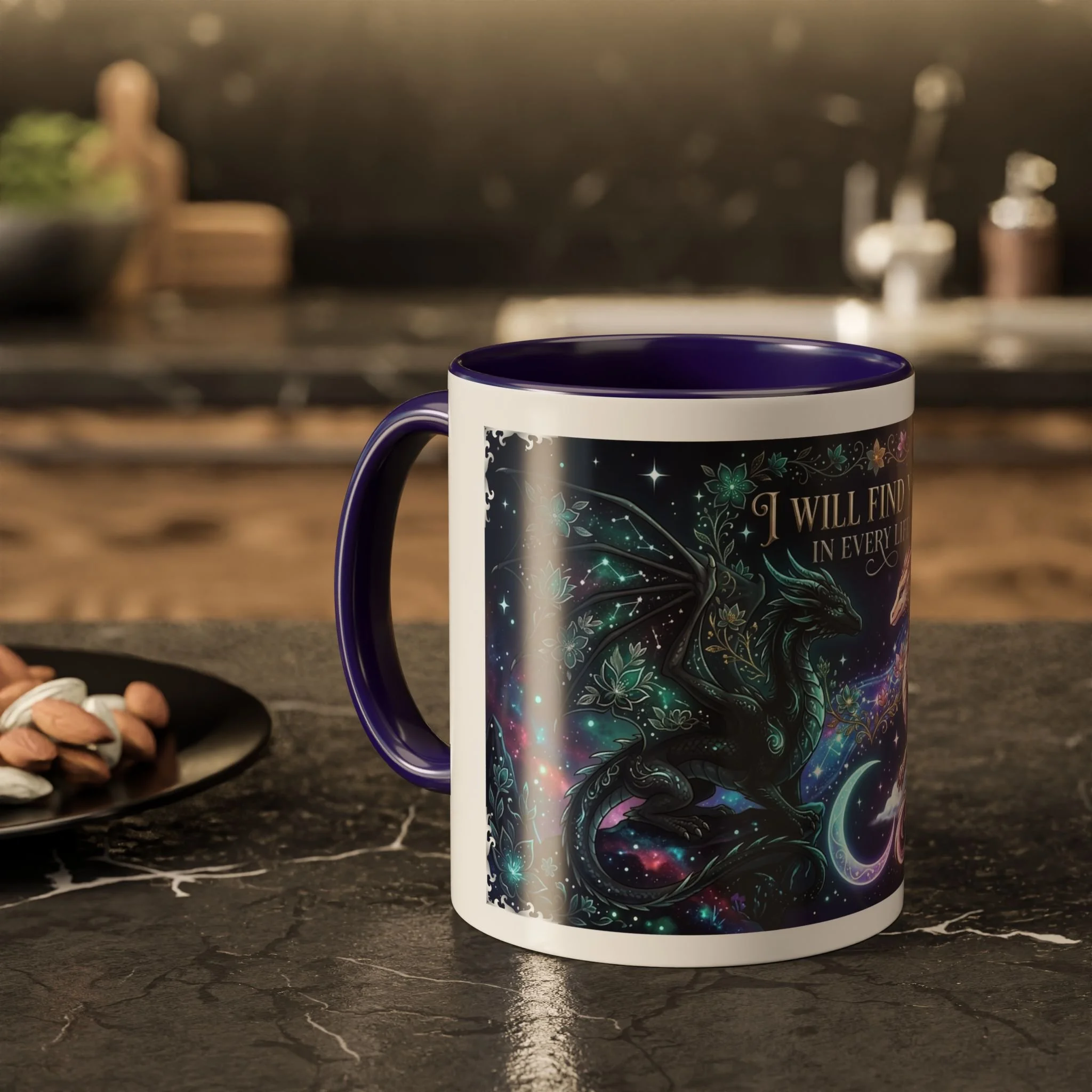 I Will Find You in Every Life Ceramic Mug — Romantic Fantasy Coffee Mug