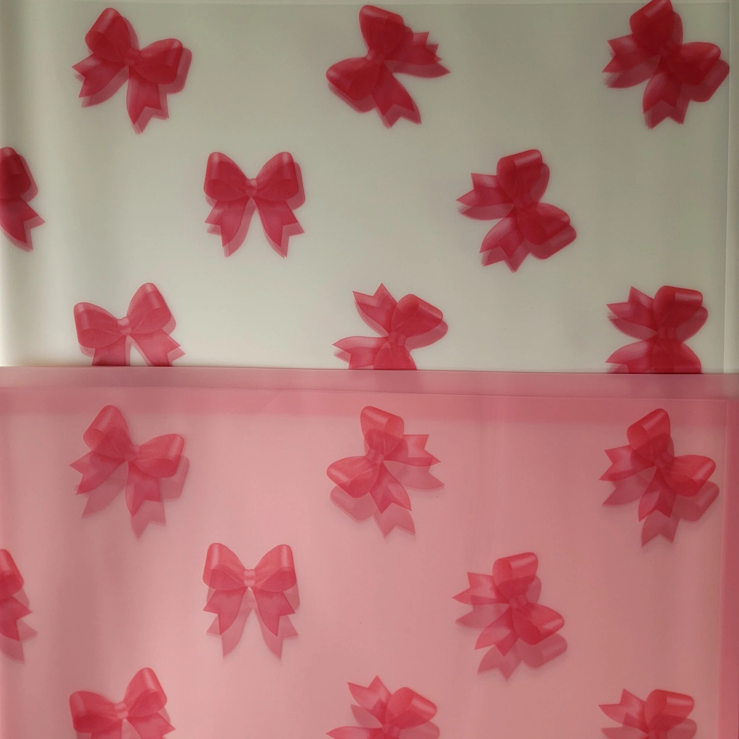 Pink Bow Transparent