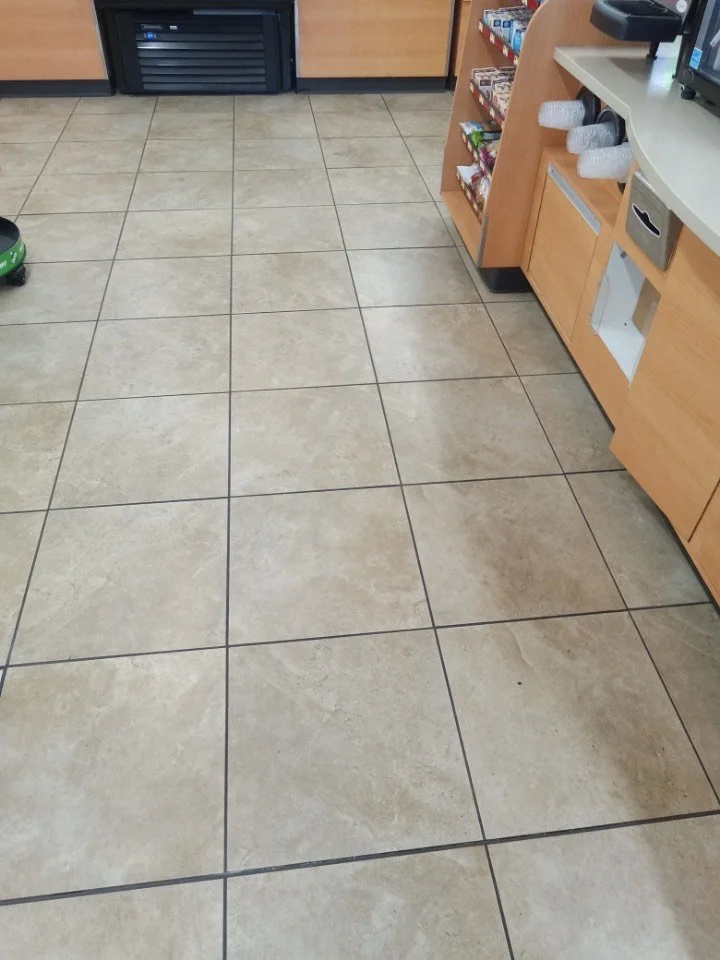 Installed Tile Flooring