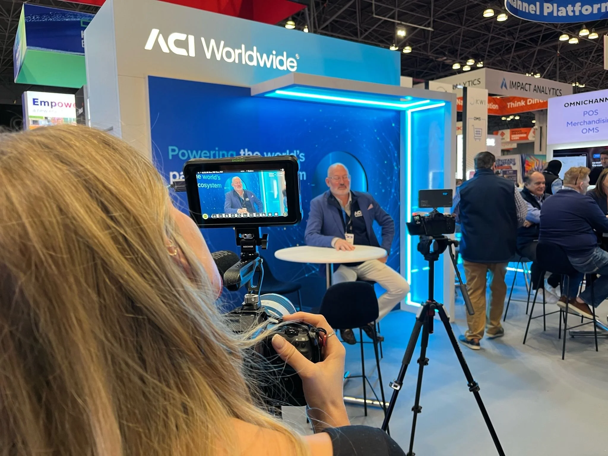 Photo & video content capture onsite at NRF