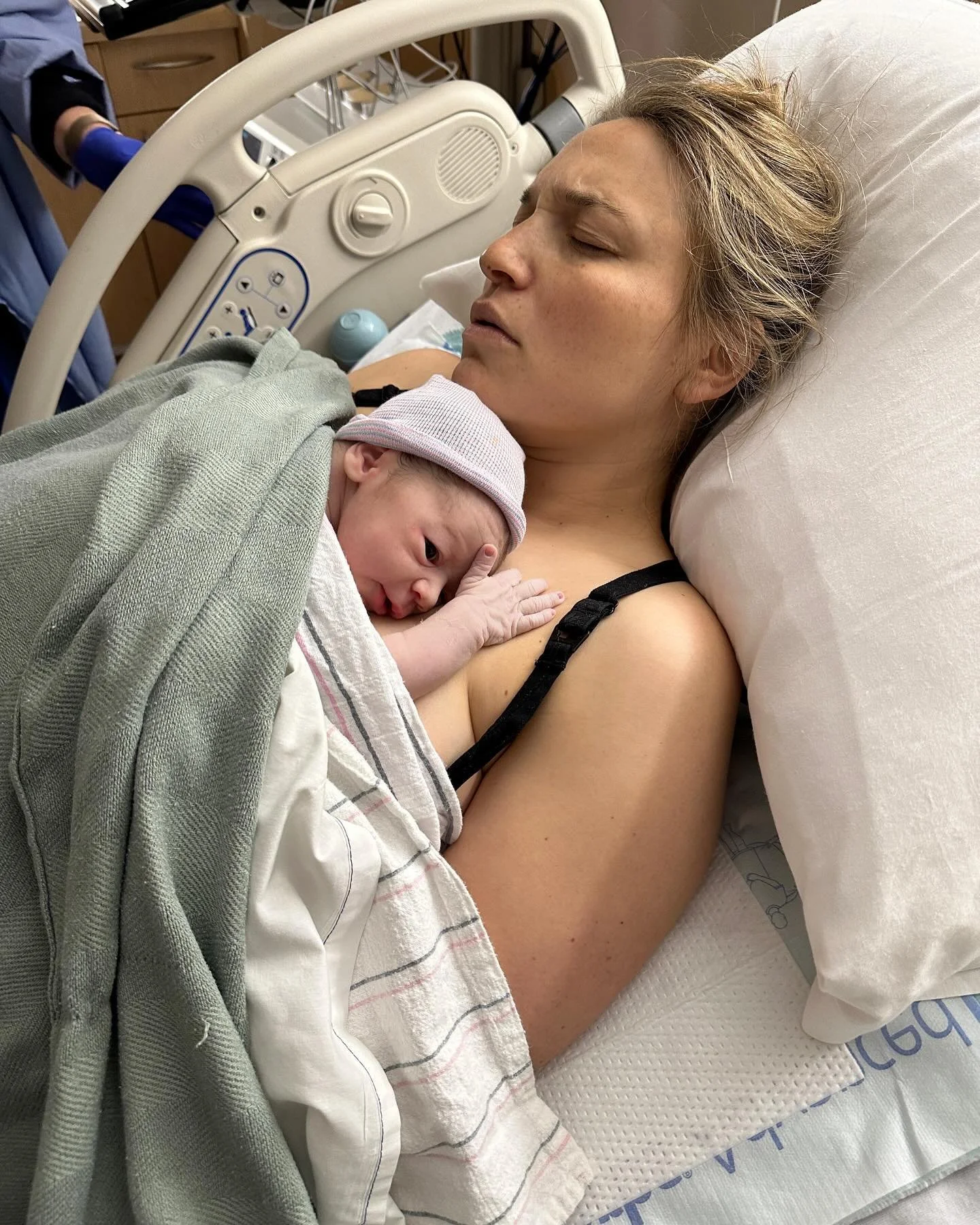 Today is my birthday, but my birthday present came 10 days ago when our sweet boy, Wesley, joined us earth-side on May 20th at 3:53am. He was born just a couple hours before the sun moved into Gemini, making him a Taurus, bringing a bit of grounding 