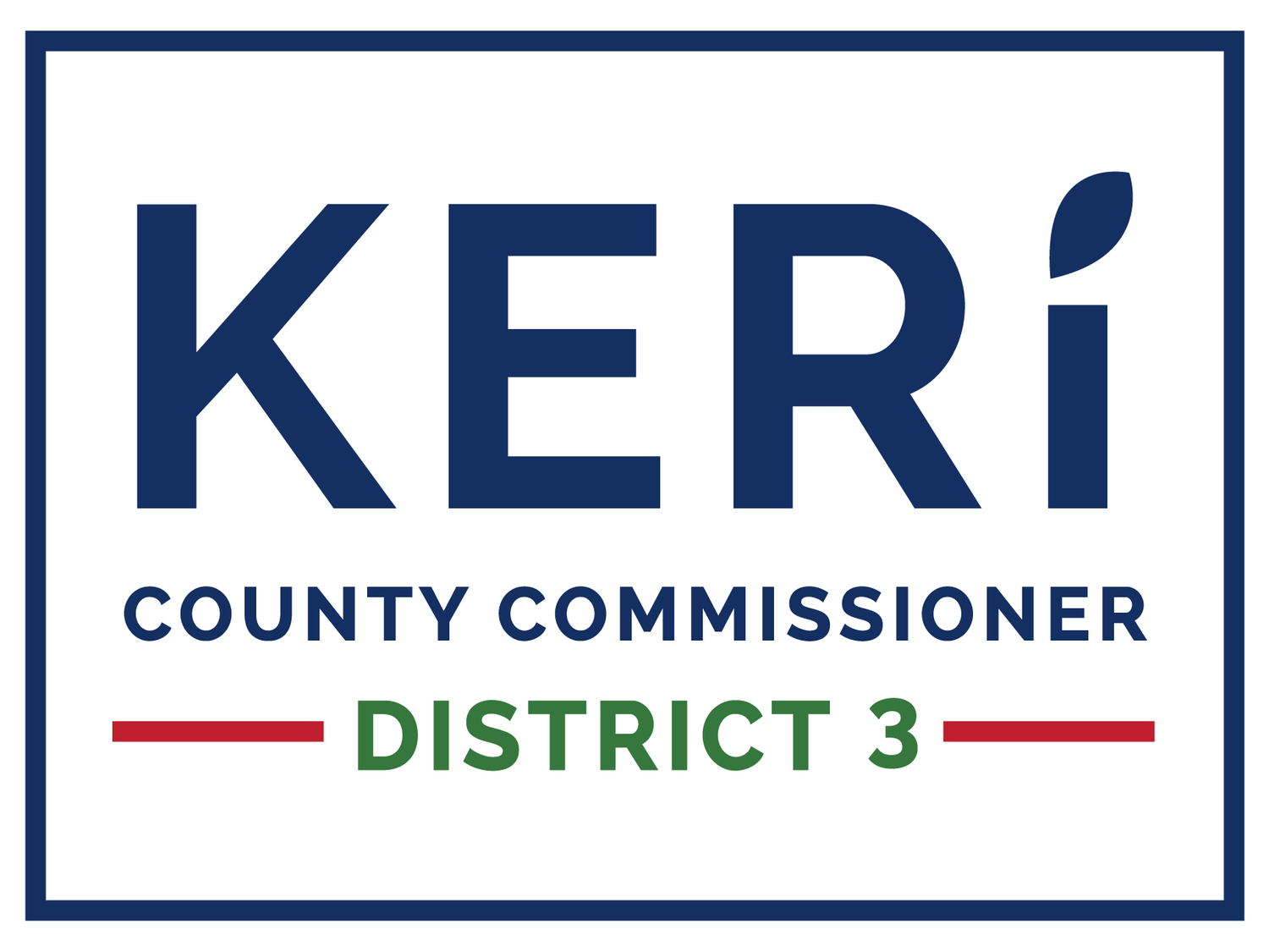 Keri Pitzer for County Commissioner, District 3
